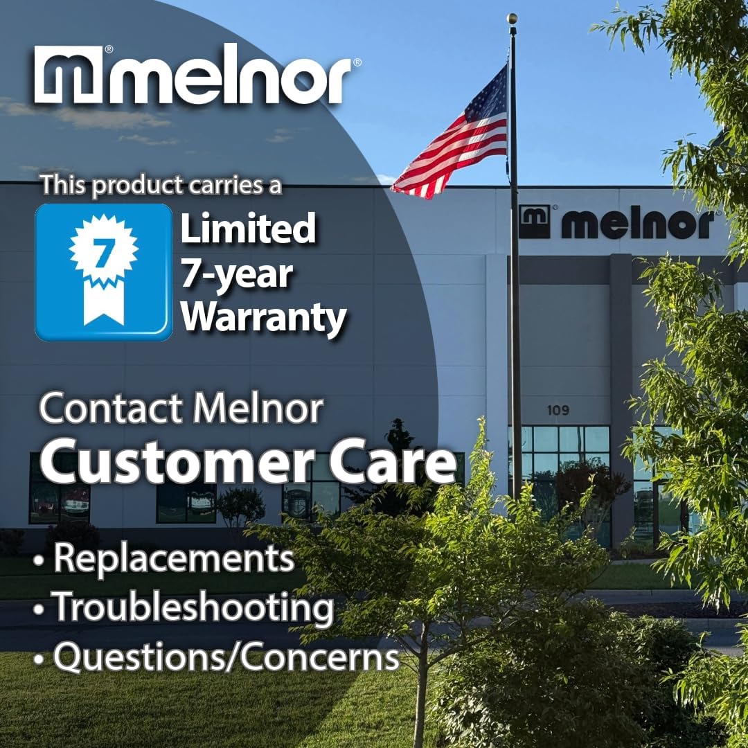 Melnor 65139AMZ AquaTimer Digital Hose Timer, 2-Zone Programmable Watering Timer, Quick Connect Bundle, Black, Yellow