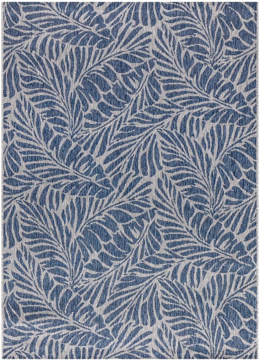 Keen Home Design Terrace Outdoor Area Rug - 6x9 Washable Indoor/Outdoor Rug for Patio, Kitchen, Balcony, Beach, Garden, Deck and Porch, Size: 6'x8'10"