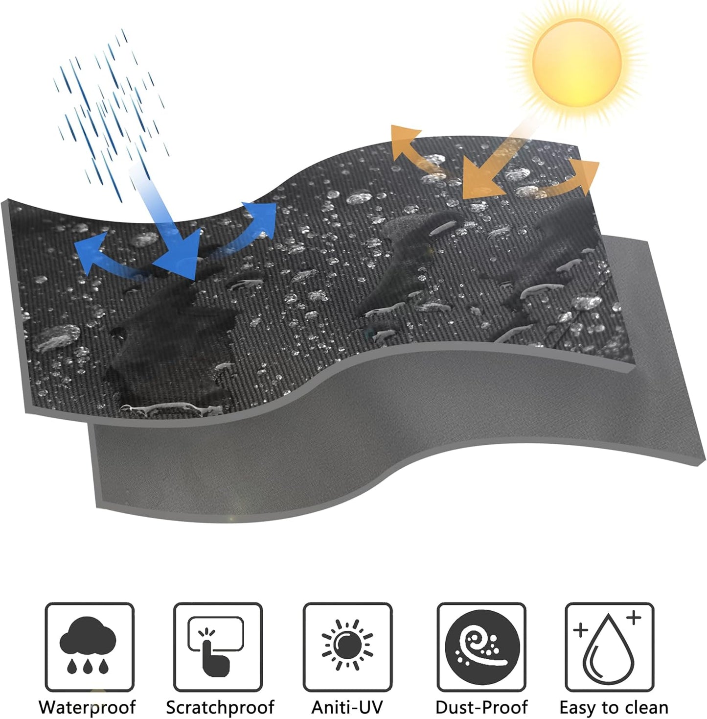 Cargo Protector Grill Cover for Weber 9010001 Traveler Heavy Duty Waterproof 600D Oxford Fabric Portable Storage Cover, Compatible with Weber 7030 Cargo Protector Storage Bag