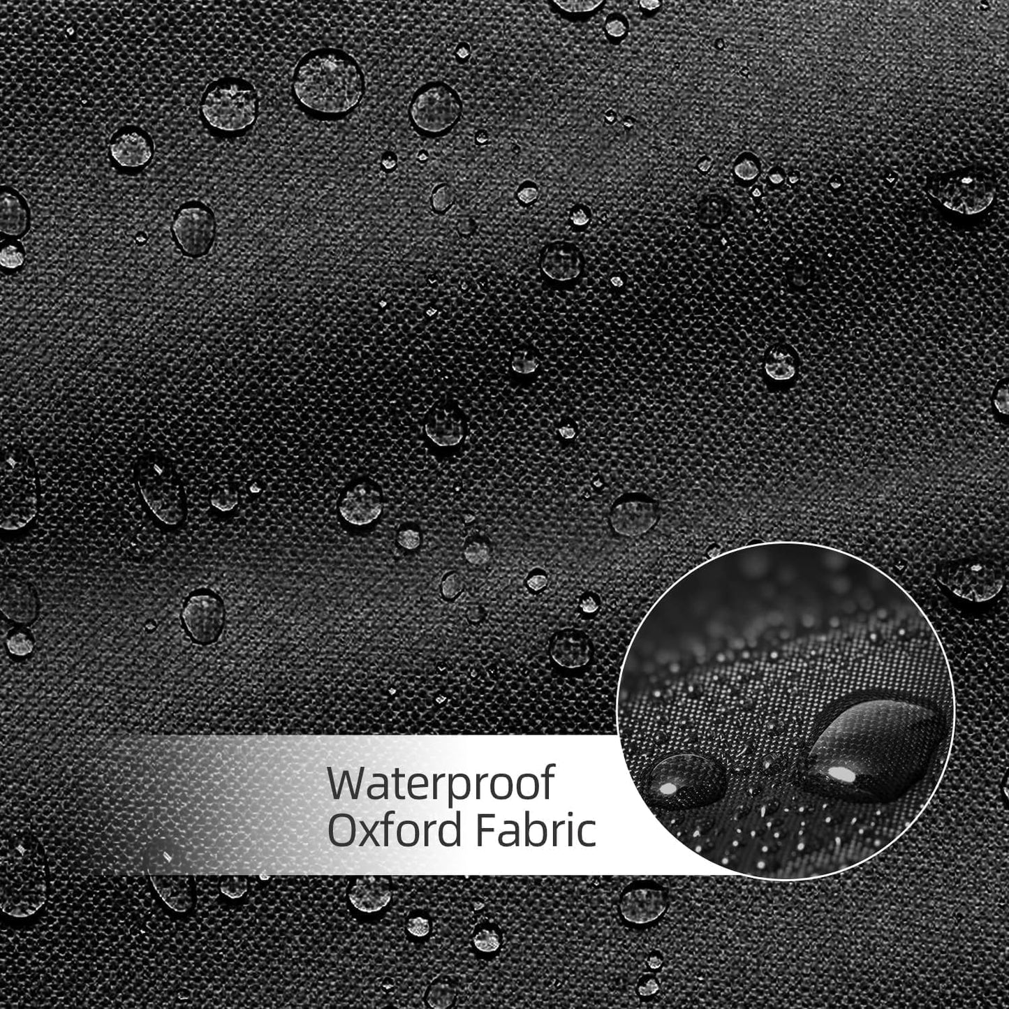 Outdoor Cushion Storage Bags 68 Inch Waterproof Extra-Large Patio Cushion Storage with Zipper & Padded Handle for Patio Furniture Christmas Tree