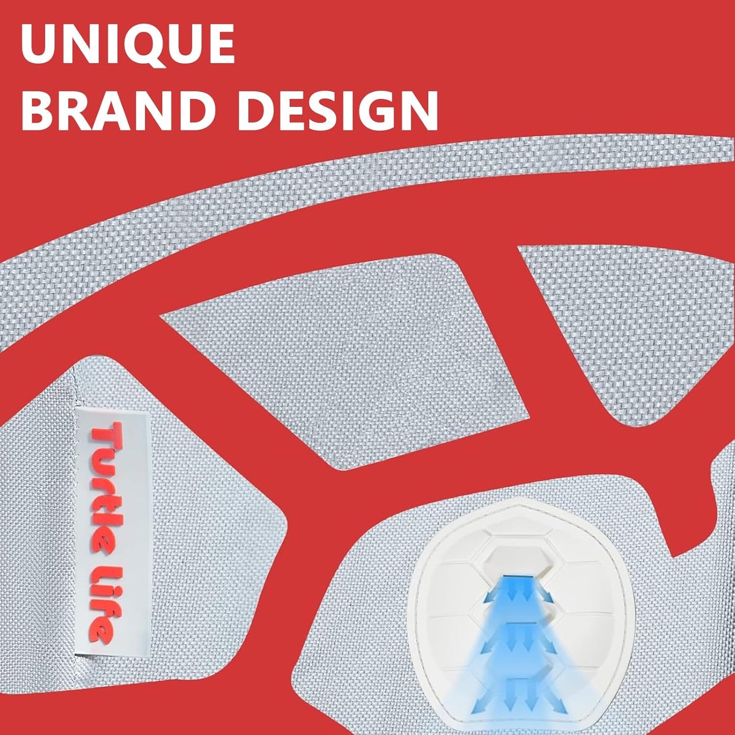 BBQ Grill Cover, 58 Inch Heavy Duty Waterproof 3-4 Burner Barbecue Gas Grill Covers for Weber Spirit Char-Broil Performance and Signature, Gray