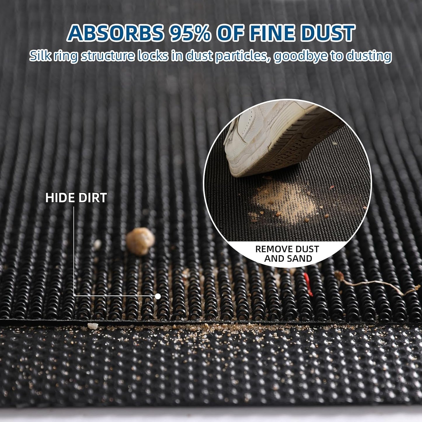 Custom Commercial Area Rug with Any Logo Size Color Shape Floor Entryway Door Mat Welcome Carpet for Business Home Indoor/Outdoor Non Slip Washable Durable