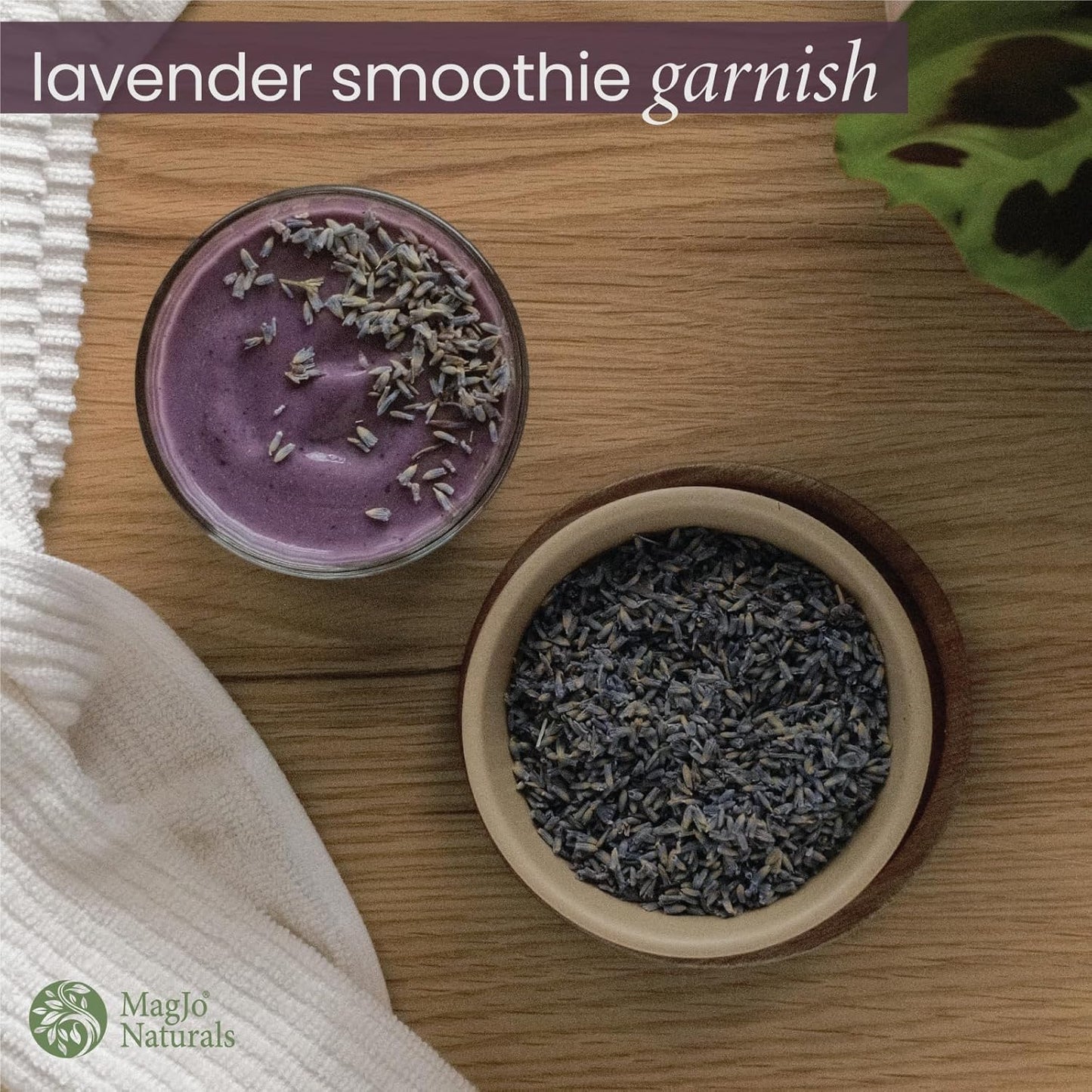 MagJo Naturals European Lavender Flowers (Extra Grade) - 100% Raw from Europe - 1 Pound