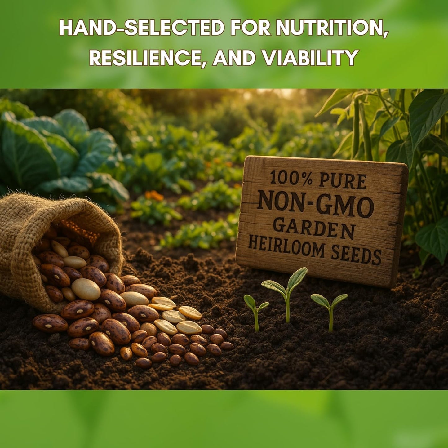 Garden Seeds Vegetable Variety Pack for Planting - Grow 125 Varieties of Heirloom Non GMO Quick Sprouting Veggies - Premium Seed Vault by Victory Gardens