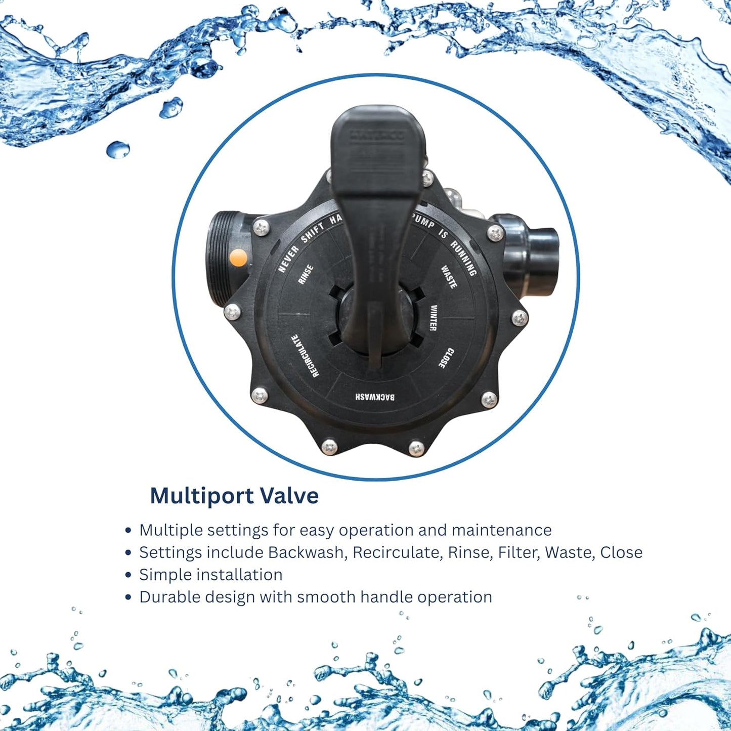 HALF OFF PONDS Simply Clear PRO Koi Pond Filter System with 2HP Blower, UV Clarifier & 2.0 HP Pump – Filters Ponds Up to 27,000 Gallons – Complete Kit with Bio Media, Multiport Valve, Gauge