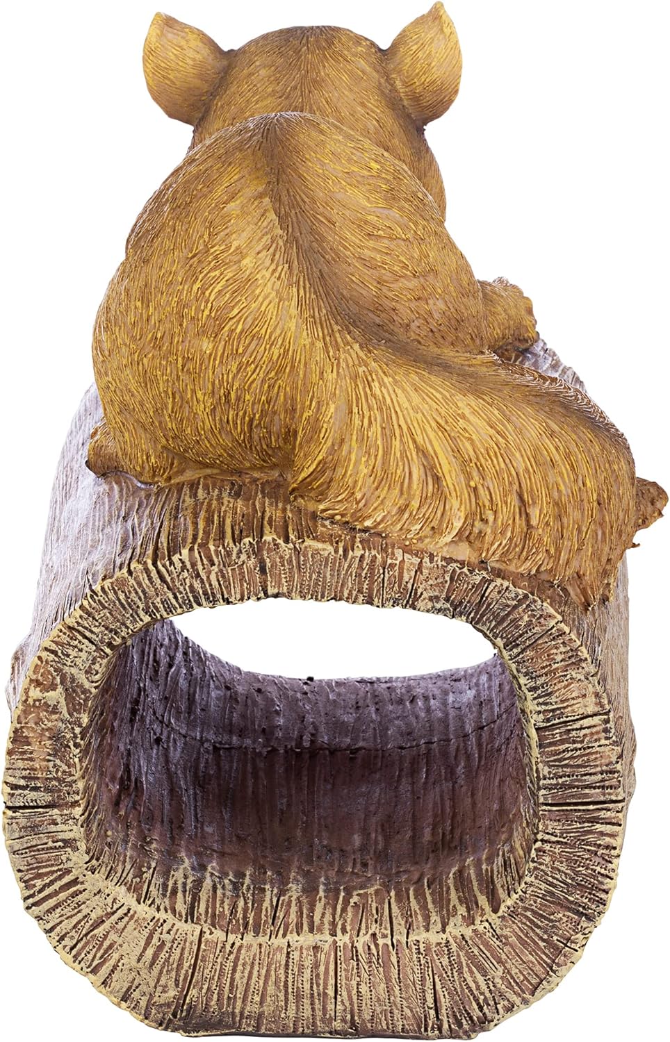 Jolly the Squirrel Gutter Guardian Downspout Statue