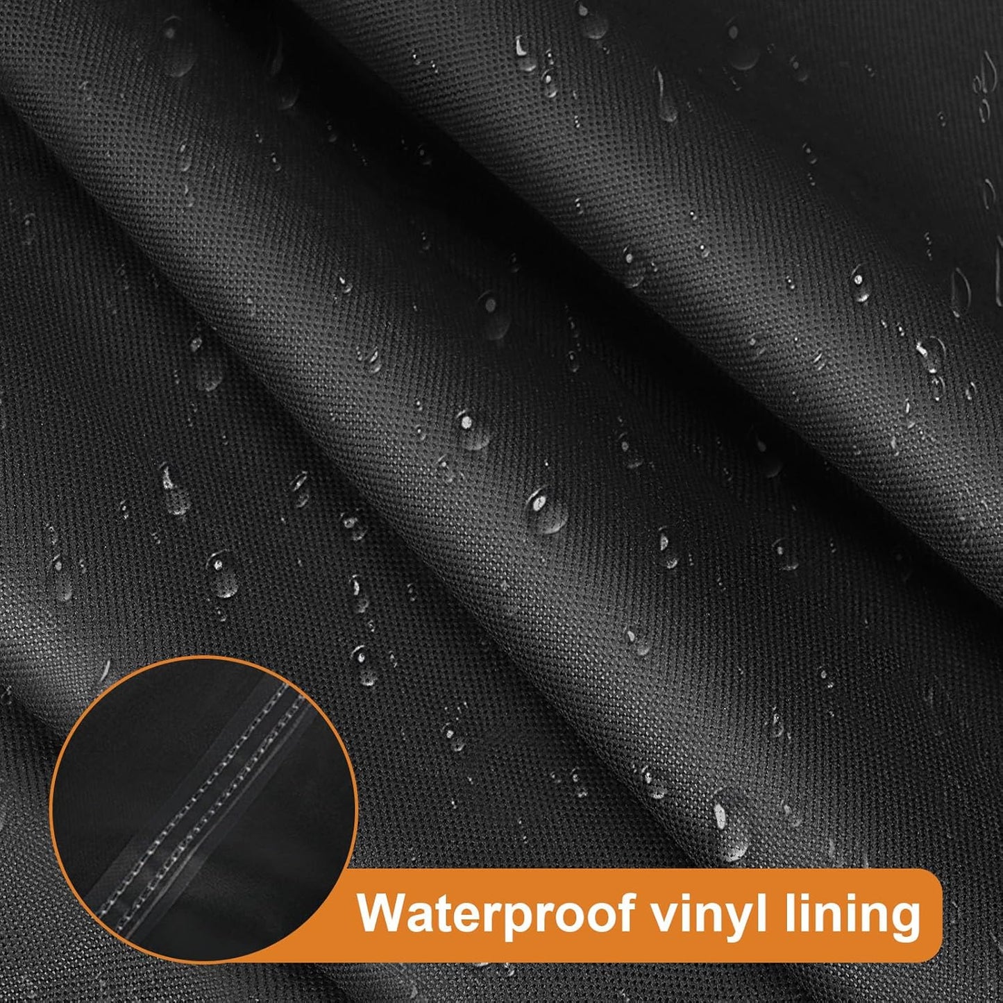 Tabletop Grill Cover for Cuisinart cpg-256 Portable Electric Smoker, Portable BBQ Cover for NXR 3 Burner Portable Gas Grill, Waterproof& Dustproof Cover for Grill Smoker