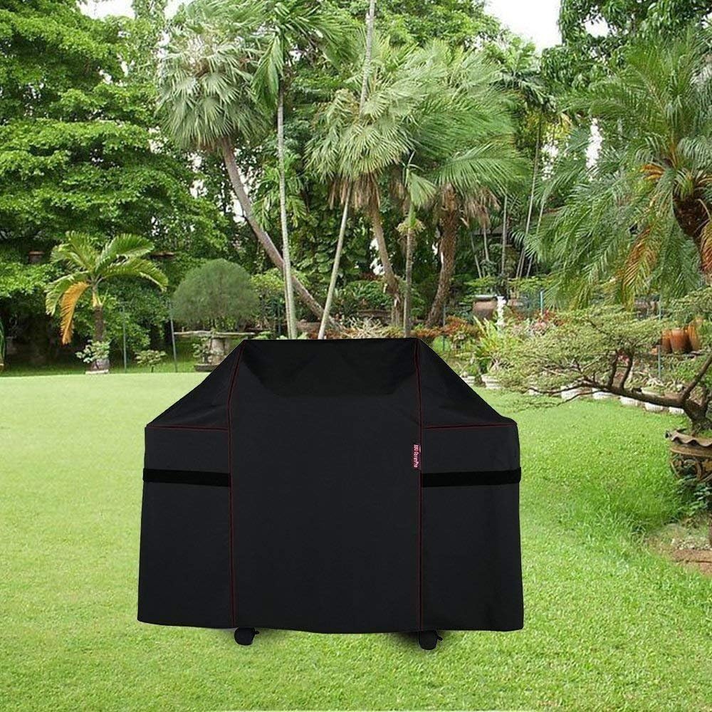 BBQ Coverpro 82832 for Weber Spirit 220 and 300 Series Gas Grills (Compared to The Weber 7106 Grill Cover) Including Basting Brush and Tongs