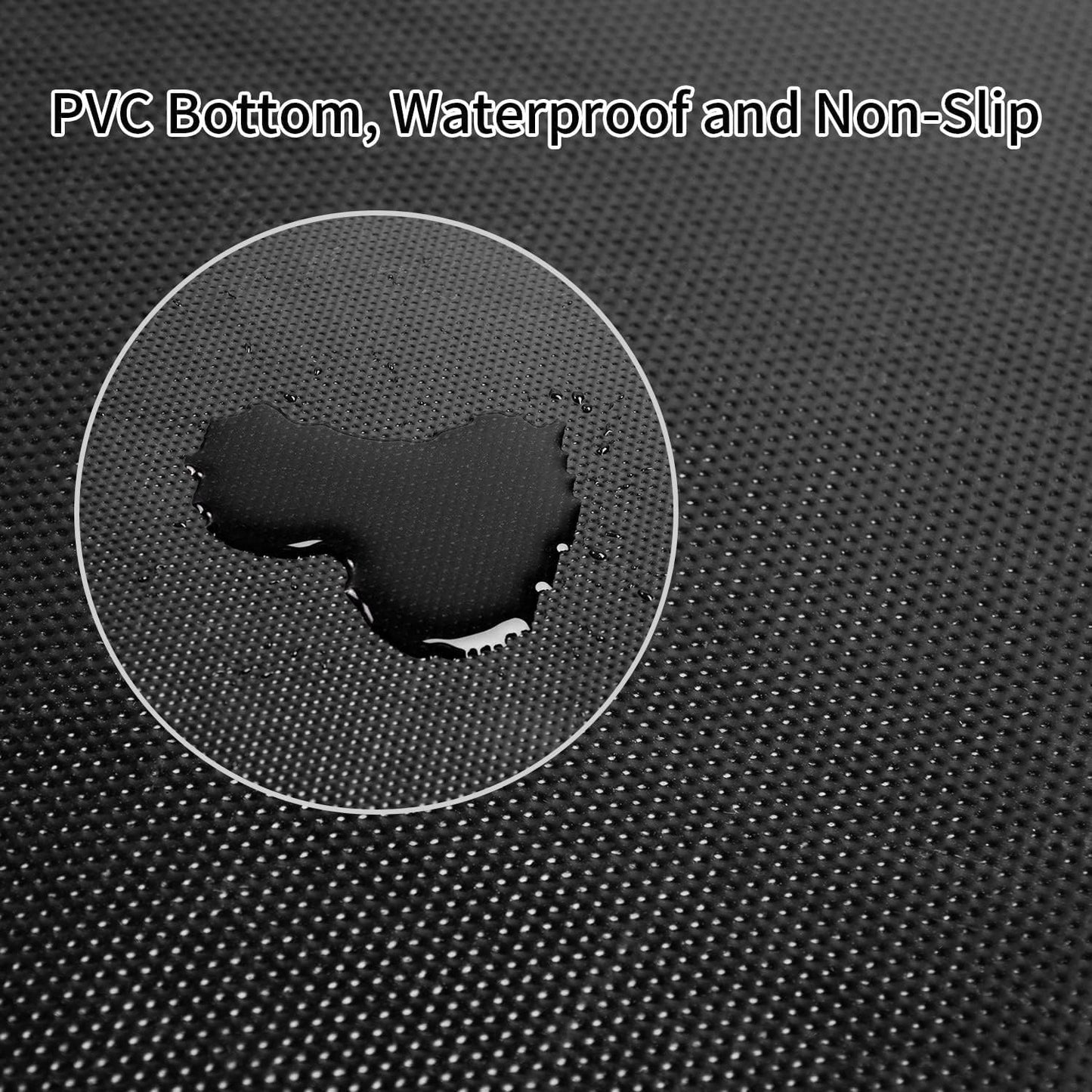 TANYOYO3' X 6' Commercial Grade Door Floor Mat Brush Step Entrance Mat Vinyl Backed Utility Doormat Heavy Duty Floor Rugs Commercial Outdoor Carpet Indoor Entrance Mat，Grey