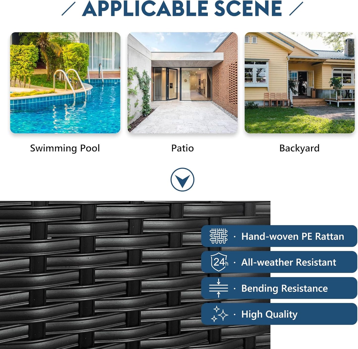 Outdoor Daybed with Retractable Canopy