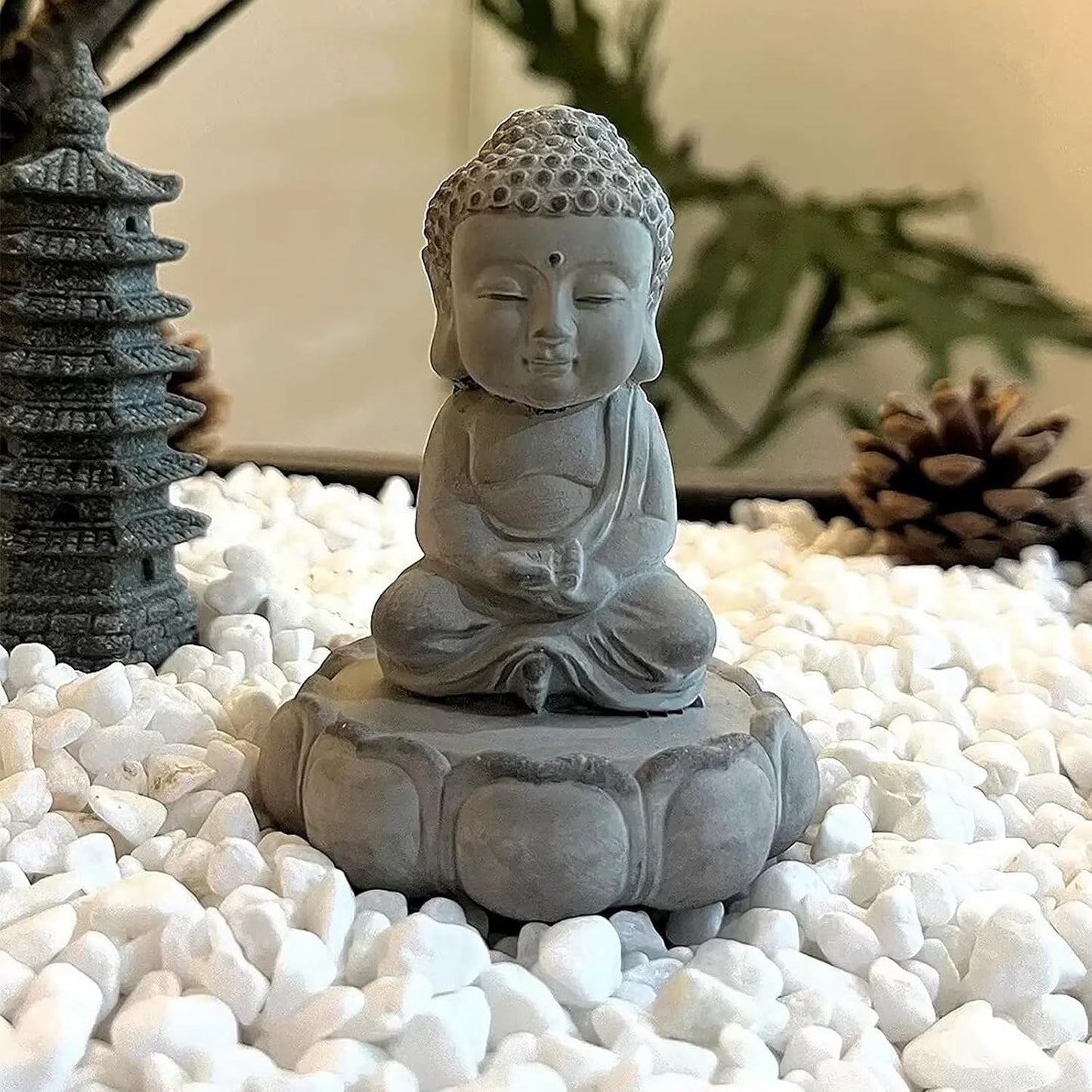 20 lbs White River Rocks for Landscaping, 0.5-1 Inch Pebbles for Indoor Plants, Decorative Stones for Succulent, Cactus, Vases, Aquariums, Crafting and Garden