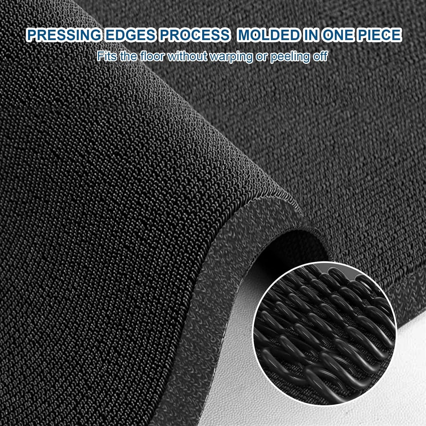 Custom Carpet Floor Entryway Area Rug Welcome Door Mat for Business Home Indoor/Outdoor Non Slip Washable Durable