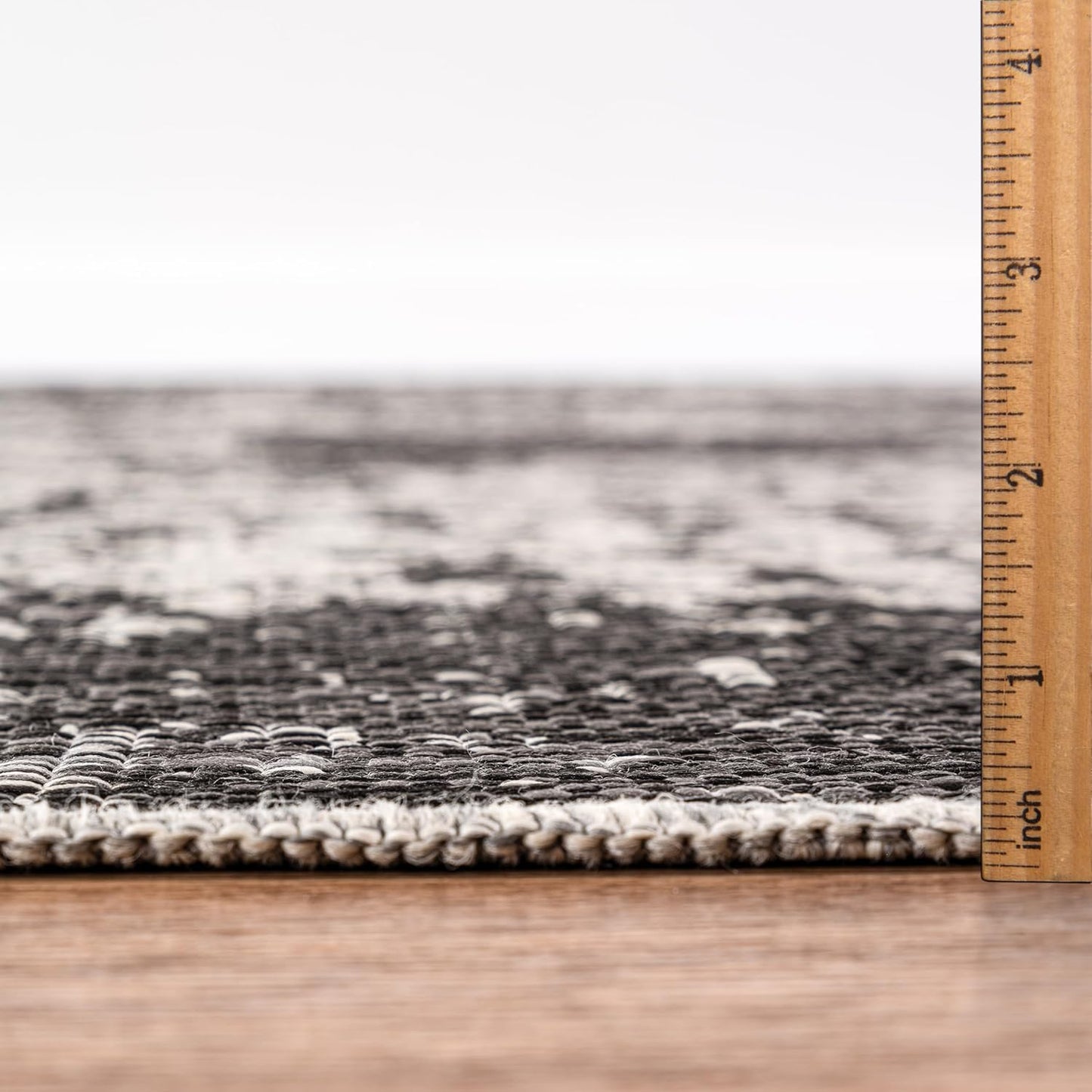 Keen Home Design Terrace Outdoor Round Rug - 8ft Round Washable Indoor/Outdoor Rug for Patio, Kitchen, Balcony, Beach, Garden, Deck and Porch, Size: 7'7" Round