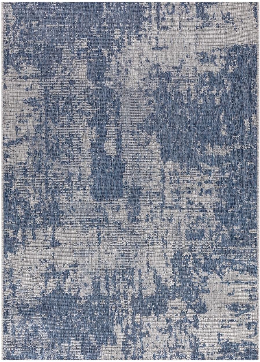 Keen Home Design Terrace Outdoor Area Rug - 10x14 Washable Indoor/Outdoor Rug for Patio, Kitchen, Balcony, Beach, Garden, Deck and Porch, Size: 10'x14'