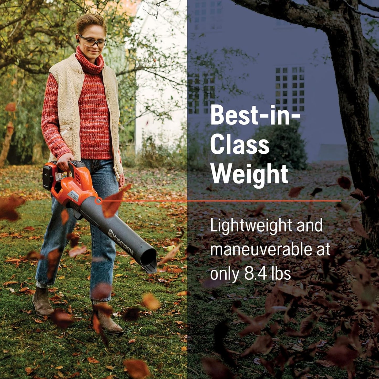 Husqvarna Weed Eater 320iL String Trimmer and 230iB Leaf Blower Bundle, Trimmer and Blower Combo with 4 Ah B140 Battery and 40-C80 Charger Included