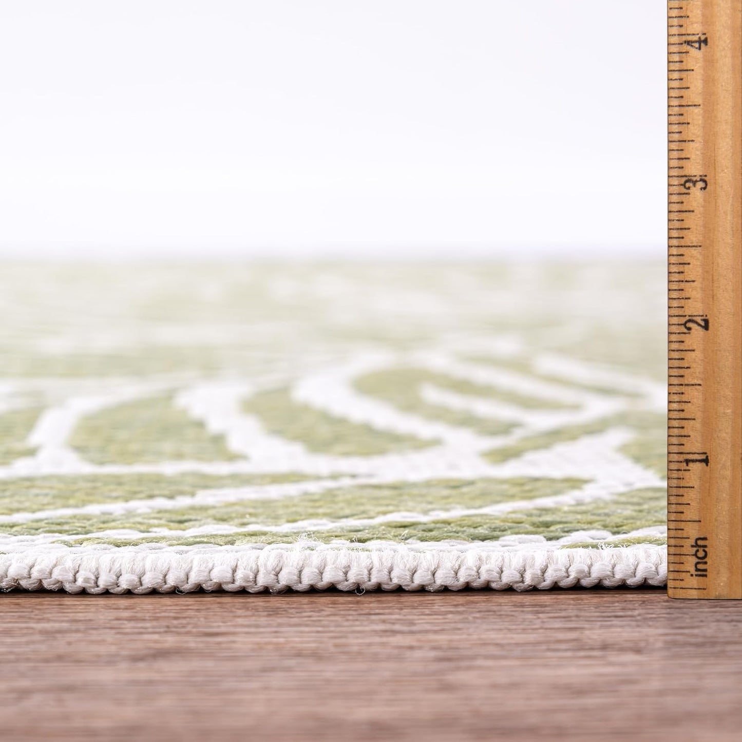 Keen Home Design Terrace Outdoor Area Rug - 12x15 Washable Indoor/Outdoor Rug for Patio, Kitchen, Balcony, Beach, Garden, Deck and Porch, Size: 12'x15'