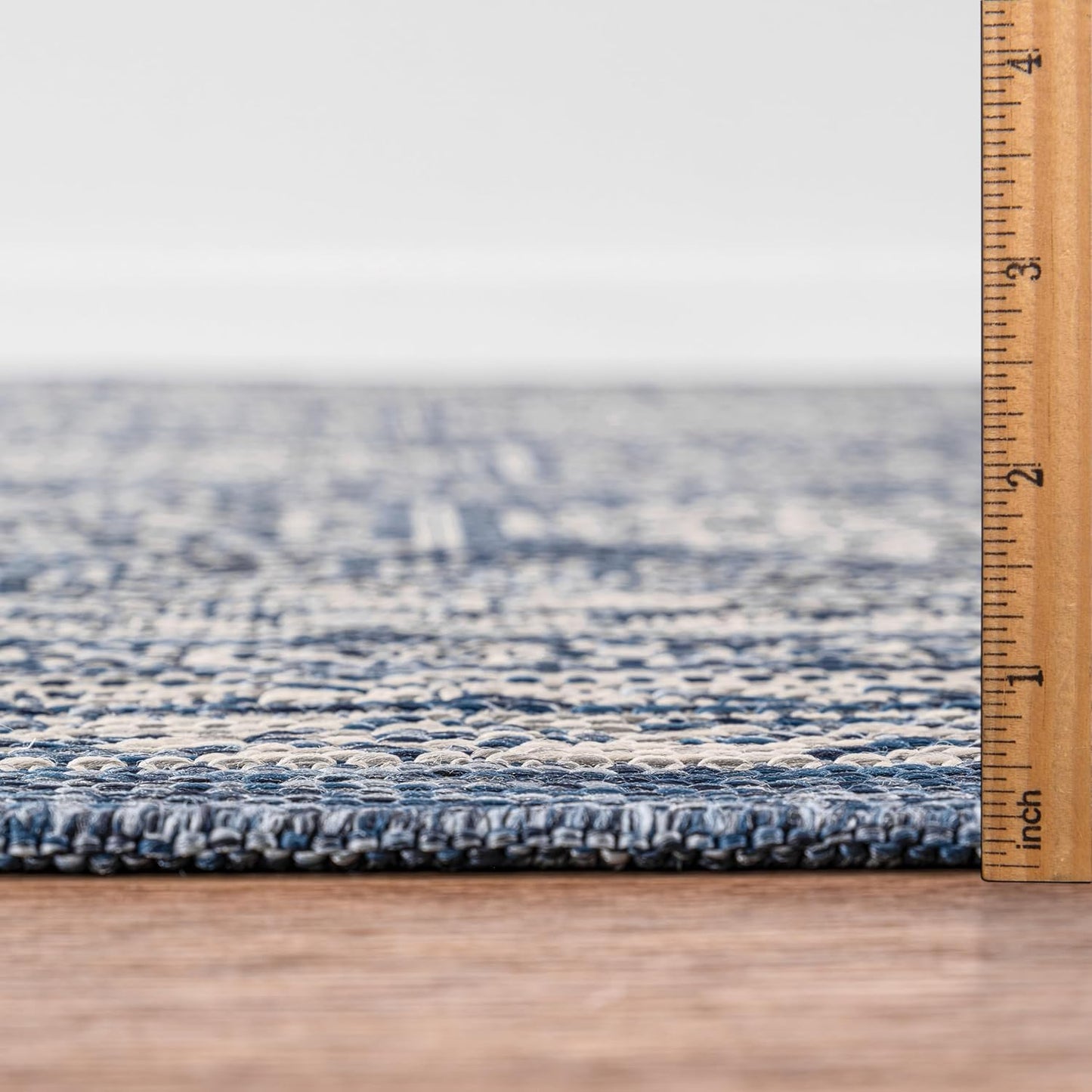 Keen Home Design Terrace Outdoor Runner Rug - 2x6 Washable Indoor/Outdoor Rug for Patio, Kitchen, Balcony, Beach, Garden, Deck and Porch, Size: 2'2"x5'7"