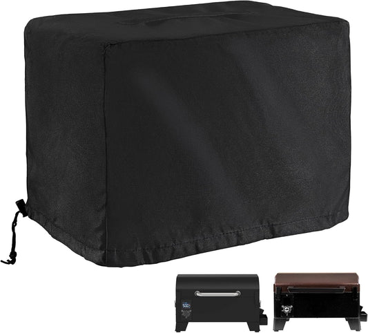 Pellet Grill Cover for Pit BOSS 10697 Table Top Wood Grill, Pellet Smoker Cover for Pit Boss Portable 150 Pellet Grill PB150PPG, Protective Cover for Portable Smoker