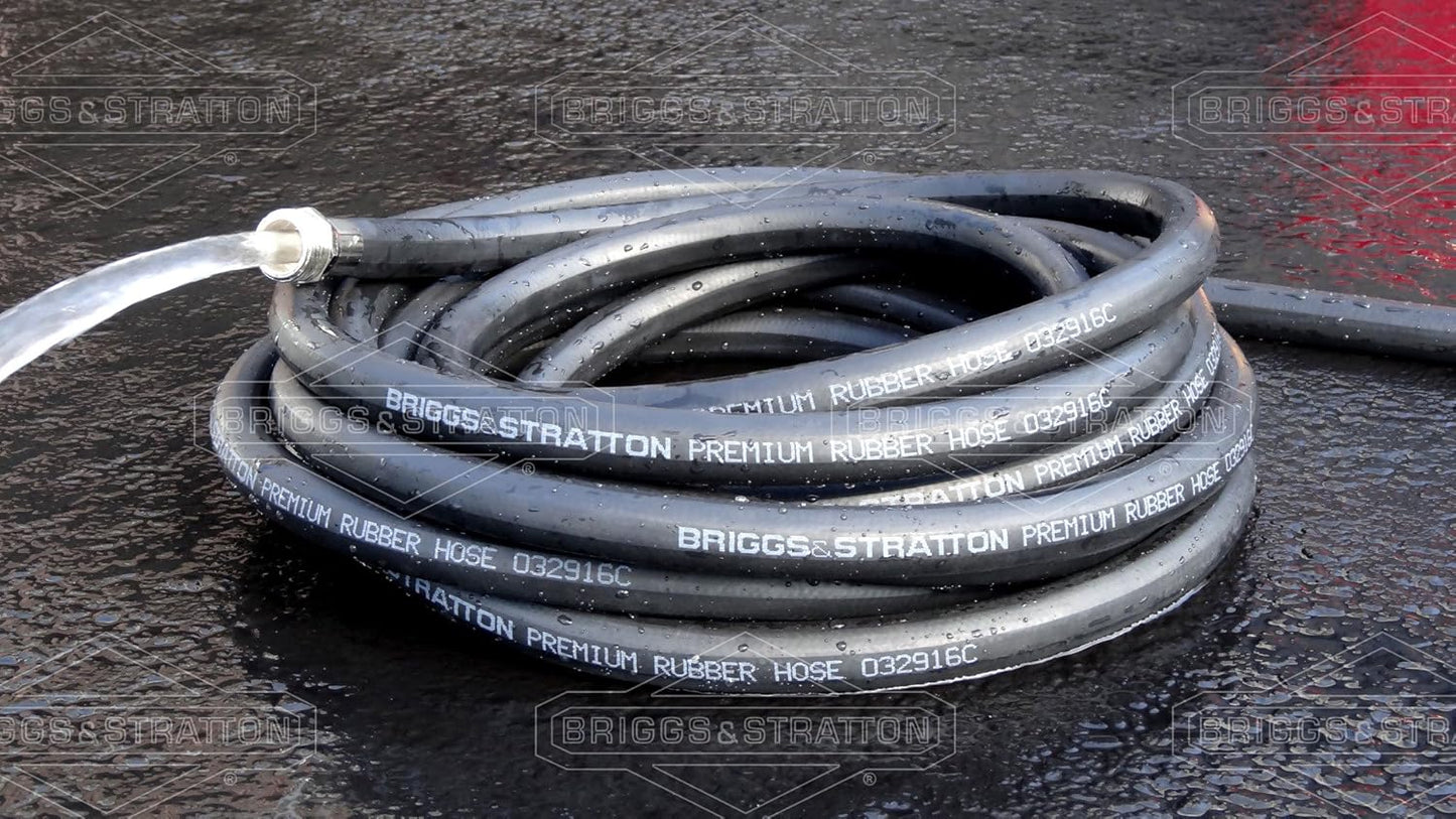 Briggs and Stratton 8BS50 50-Foot Premium Heavy-Duty Rubber Garden Hose