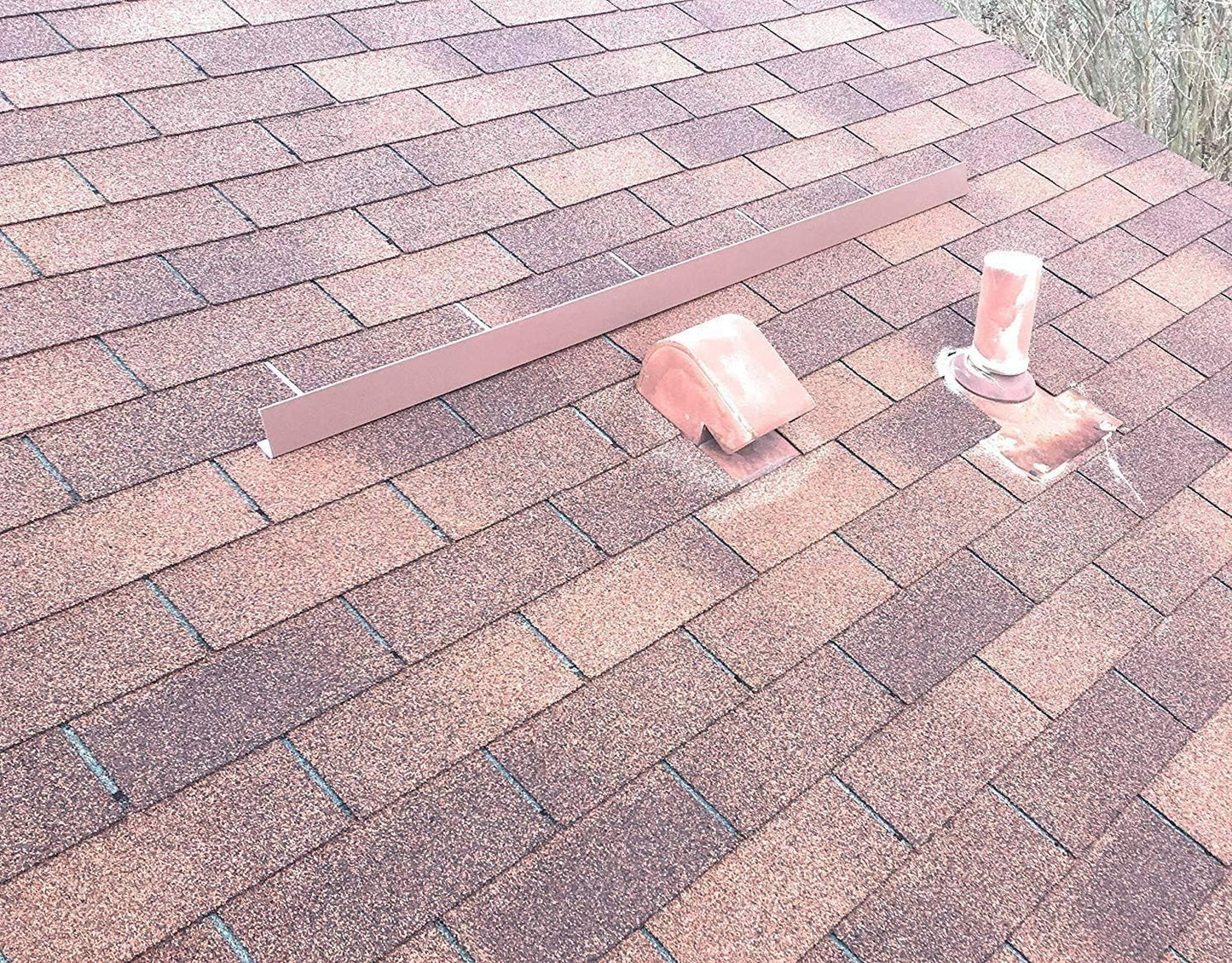 Eagle 1-26 Gauge 5 Foot Rain Diverter - Nails and Instructions Included (Mill Finish Aluminum, Copper, Galvanized, Stainless Steel & More) (1, Aluminum Diamond Plate - Silver)