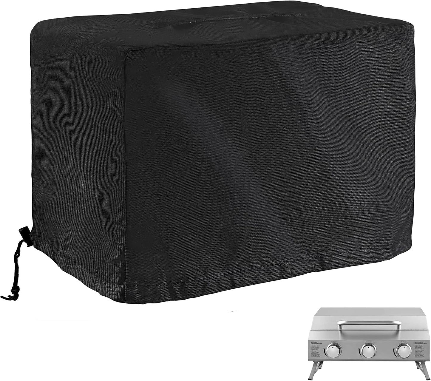 Grill Cover for NXR 3 Burner Portable Gas Grill, Heavy-Duty 600D Tabletop BBQ Cover for NXR 3 Burner Outdoor Barbecue