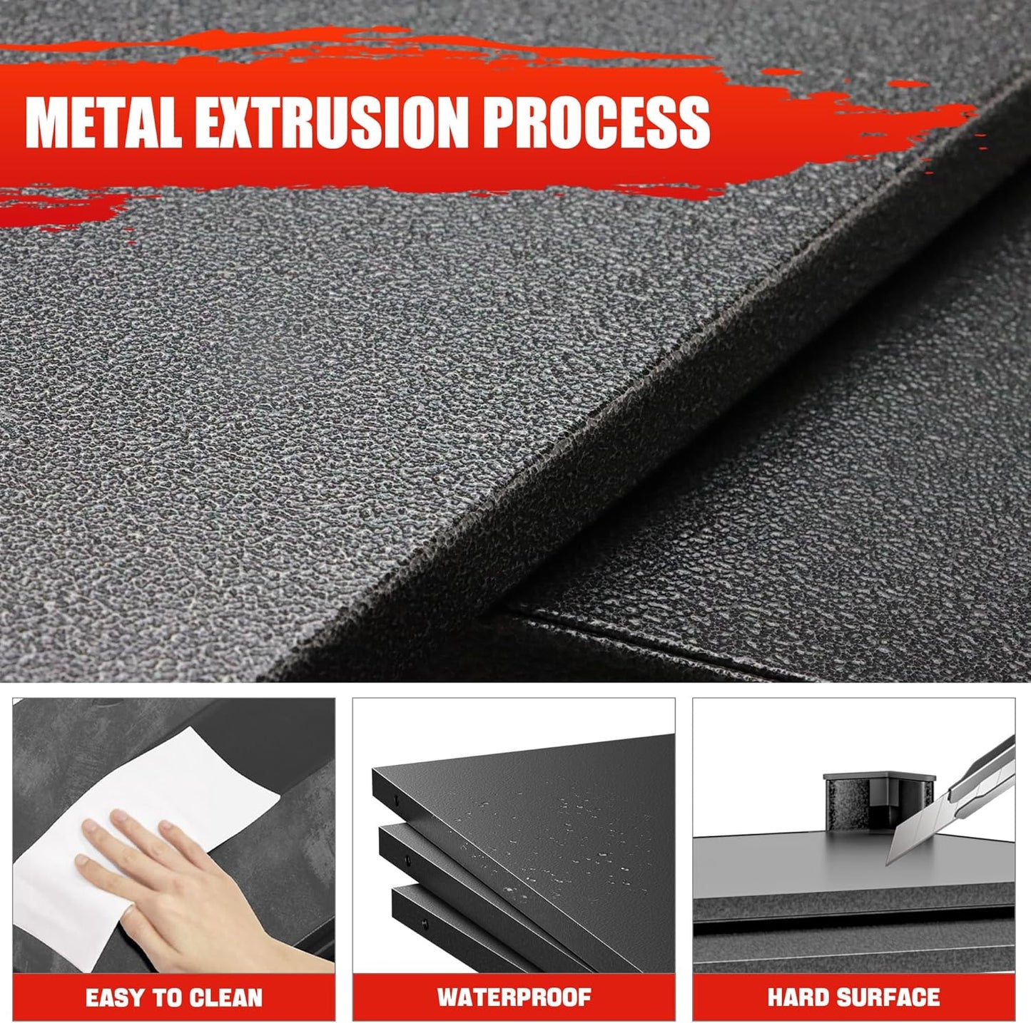 Metal Garage Shelving – 5 Shelf Heavy Duty Storage Rack for Garage Organization, Shelf Organizer for Tools, Supplies, and More, High Capacity Storage Shelves 24" D x48 W x87 H