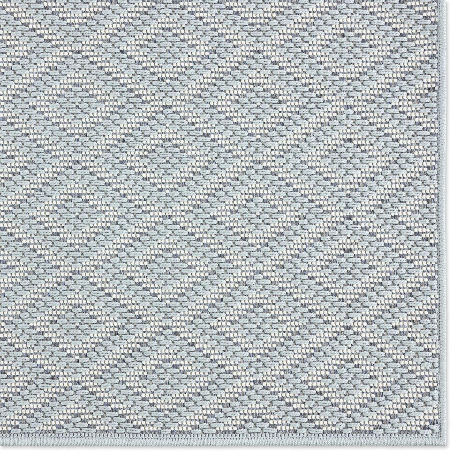 Home Dynamix Tripoli Lydia Modern Indoor/Outdoor Area Rug, Blue/Cream, 3'7"x5'2" Rectangle
