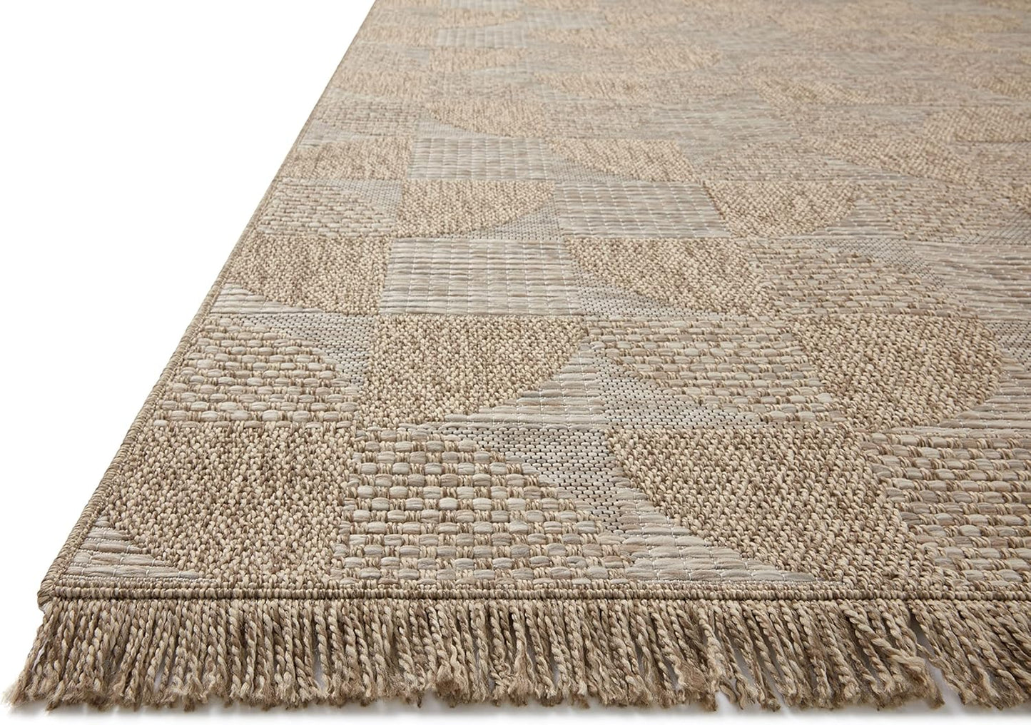 Loloi Dawn Collection Indoor/Outdoor DAW-08 Beige 2'-3" x 10'-0" Runner Rug