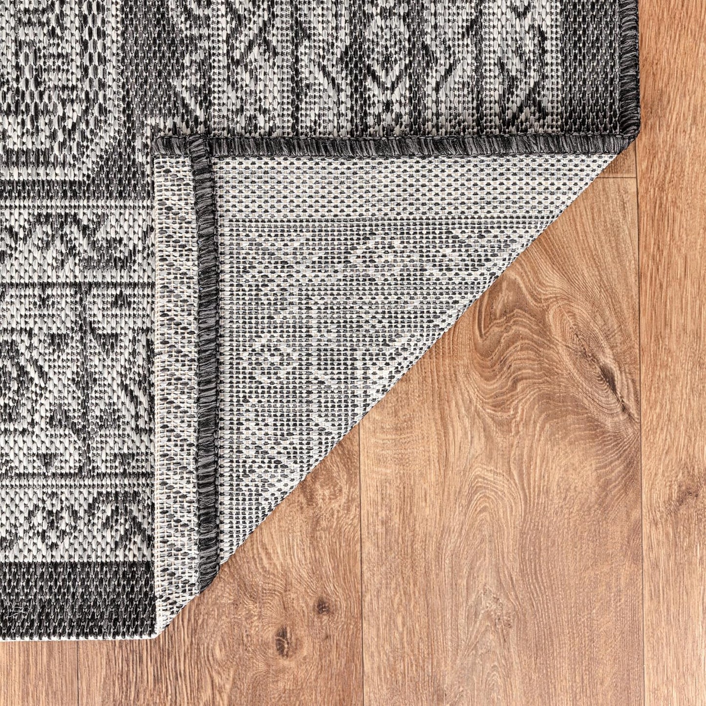 Keen Home Design Terrace Outdoor Area Rug - 10x14 Washable Indoor/Outdoor Rug for Patio, Kitchen, Balcony, Beach, Garden, Deck and Porch, Size: 10'x14'